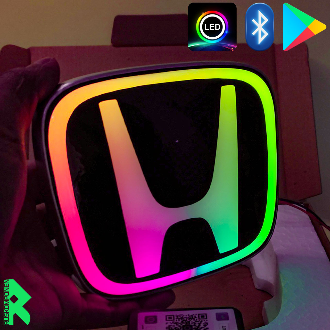 Emblem RGB Mobil Honda